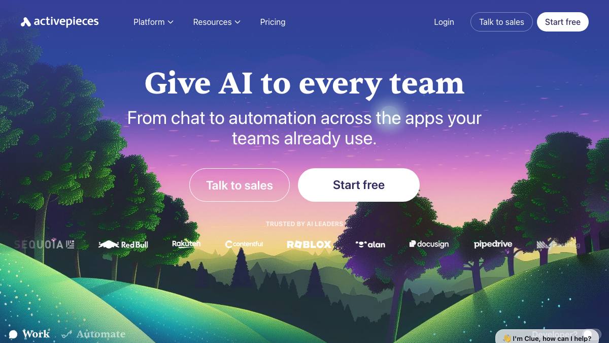 Activepieces screenshot