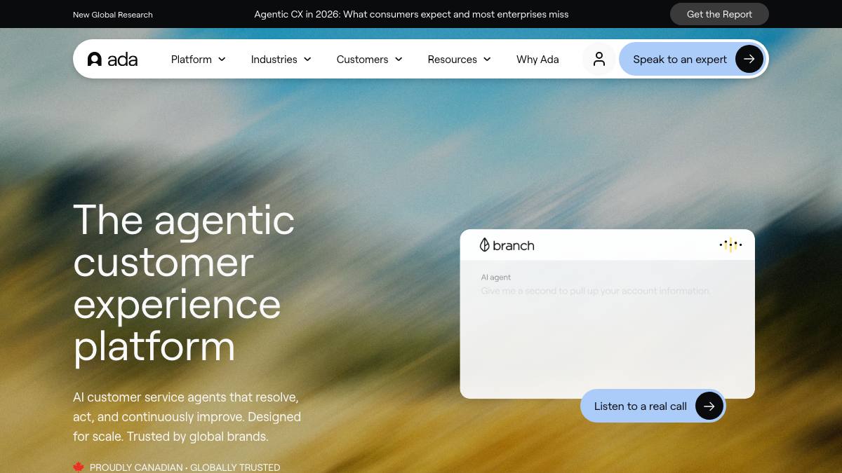 Ada screenshot