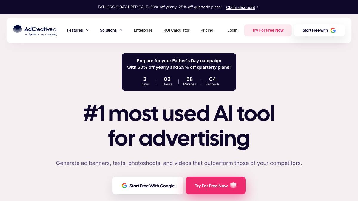 AdCreative.ai screenshot