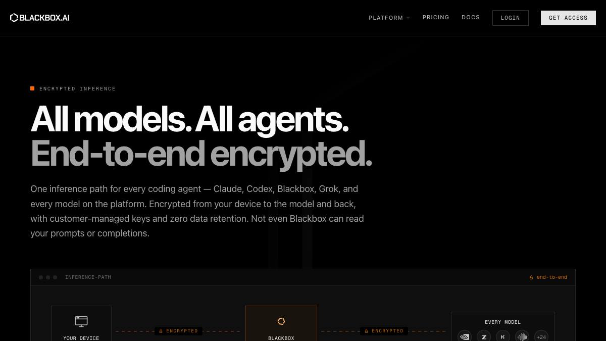 Blackbox AI screenshot