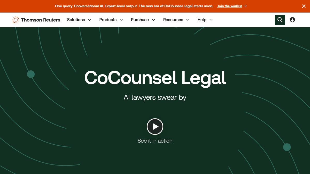 CoCounsel screenshot