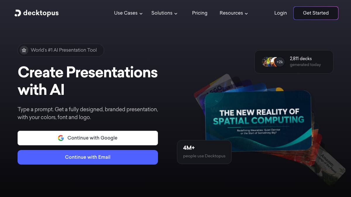 Decktopus screenshot