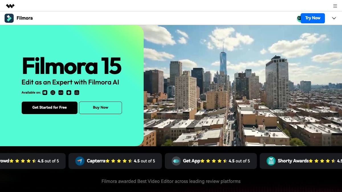 Filmora screenshot