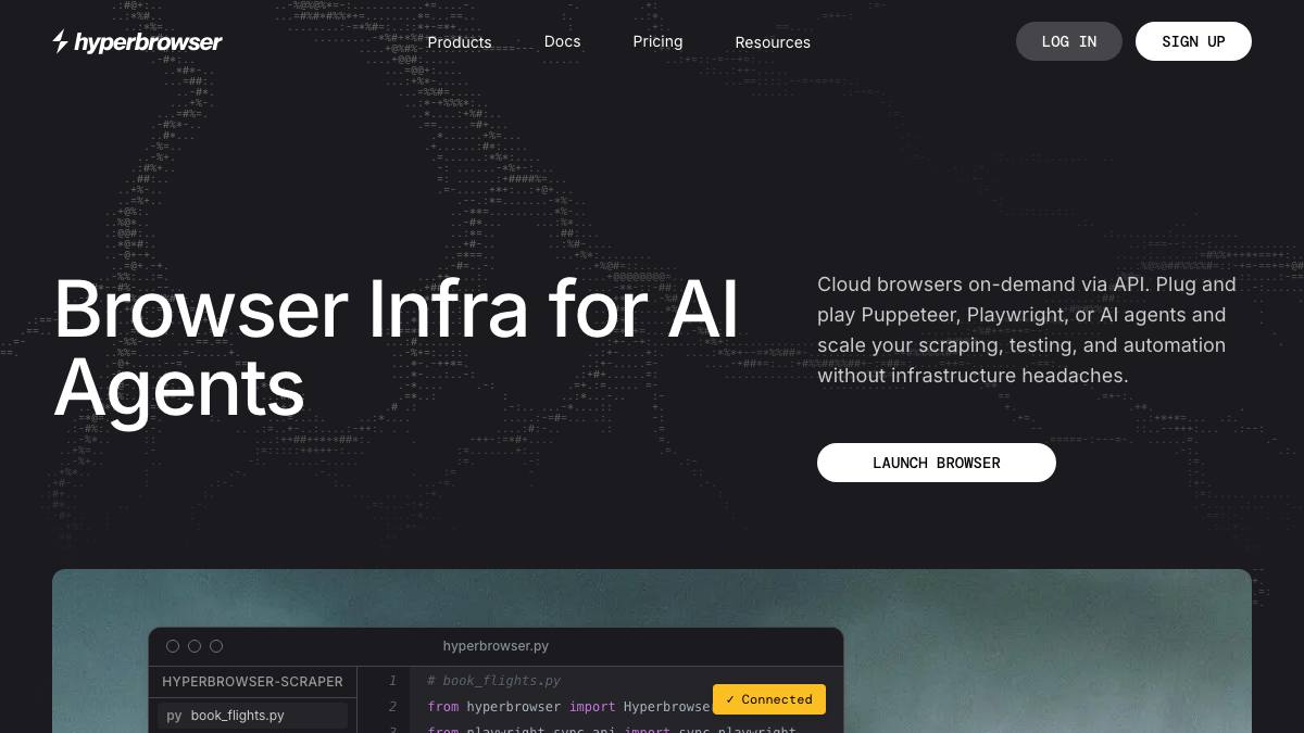 Hyperbrowser screenshot