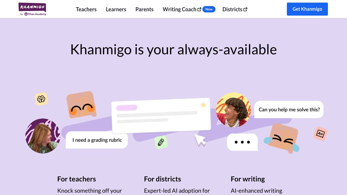 Khanmigo screenshot