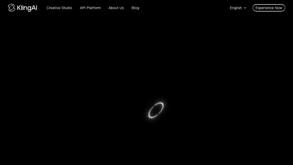Kling AI screenshot