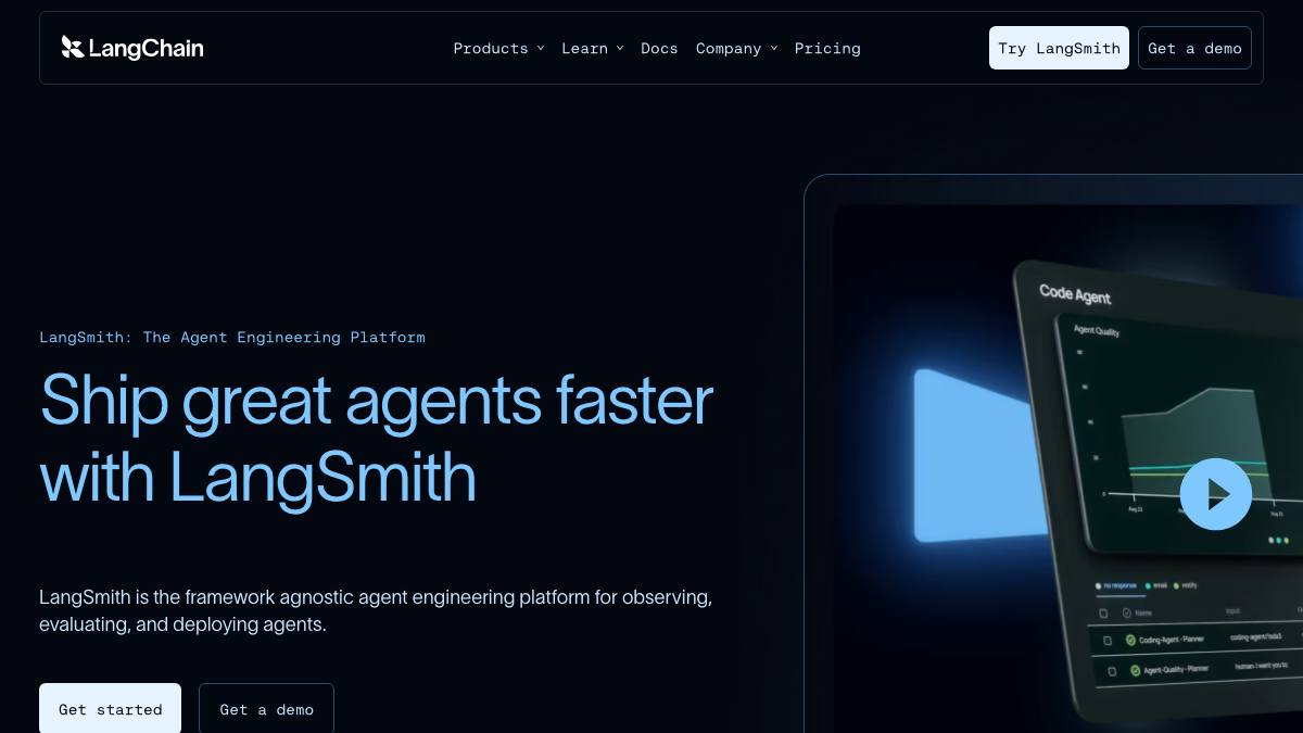 LangSmith screenshot