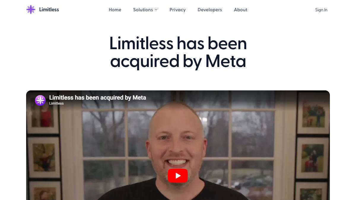 Limitless screenshot