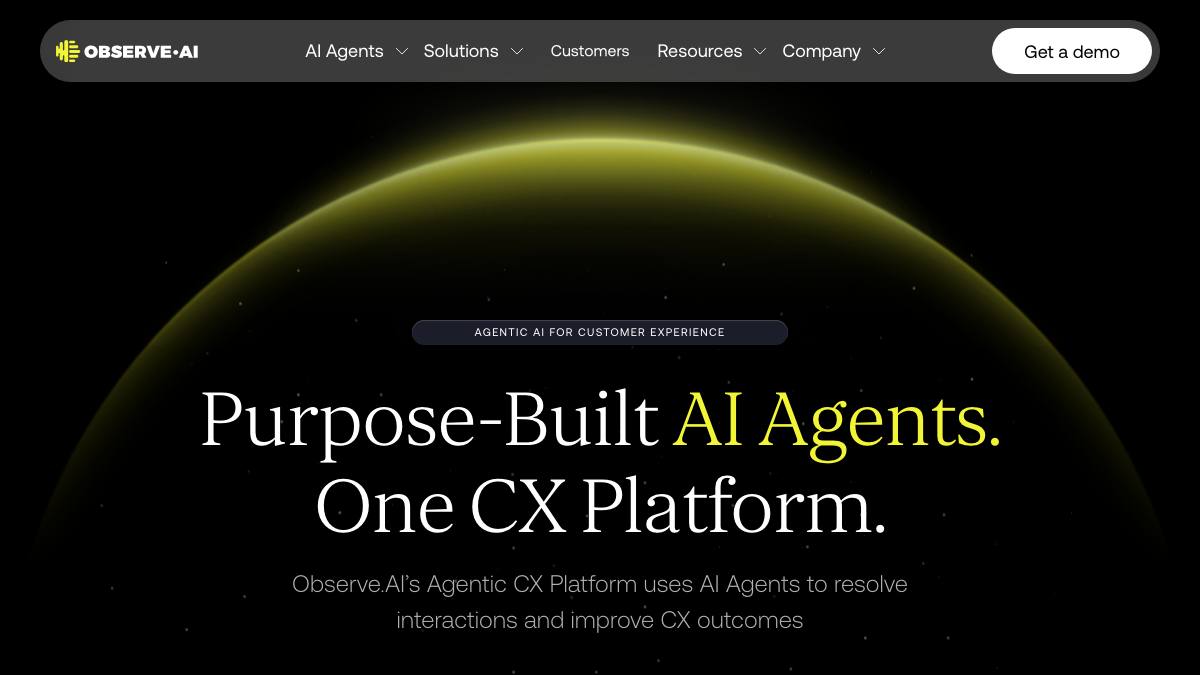 Observe.AI screenshot