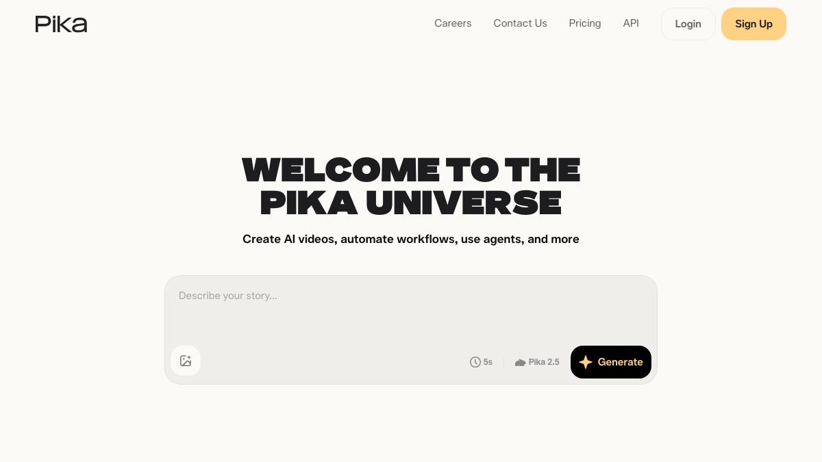 Pika screenshot