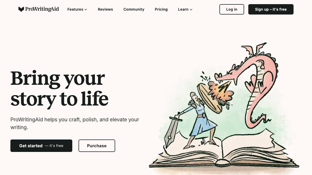 ProWritingAid screenshot