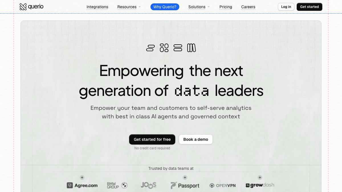 Querio screenshot