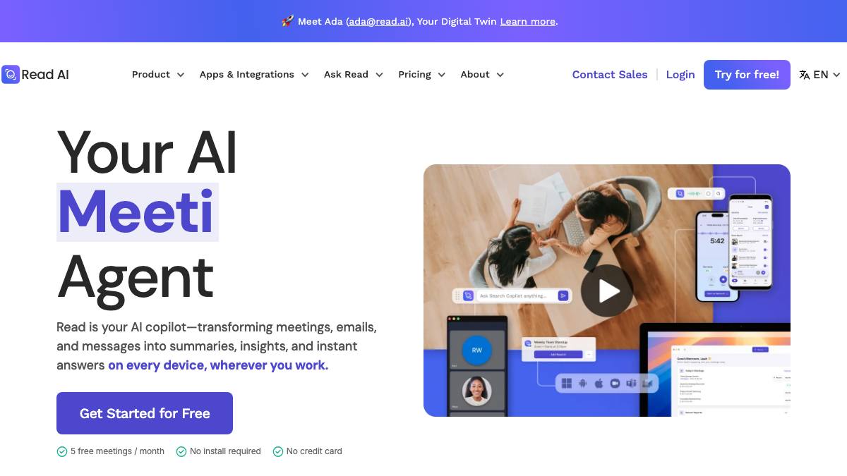 Read AI screenshot