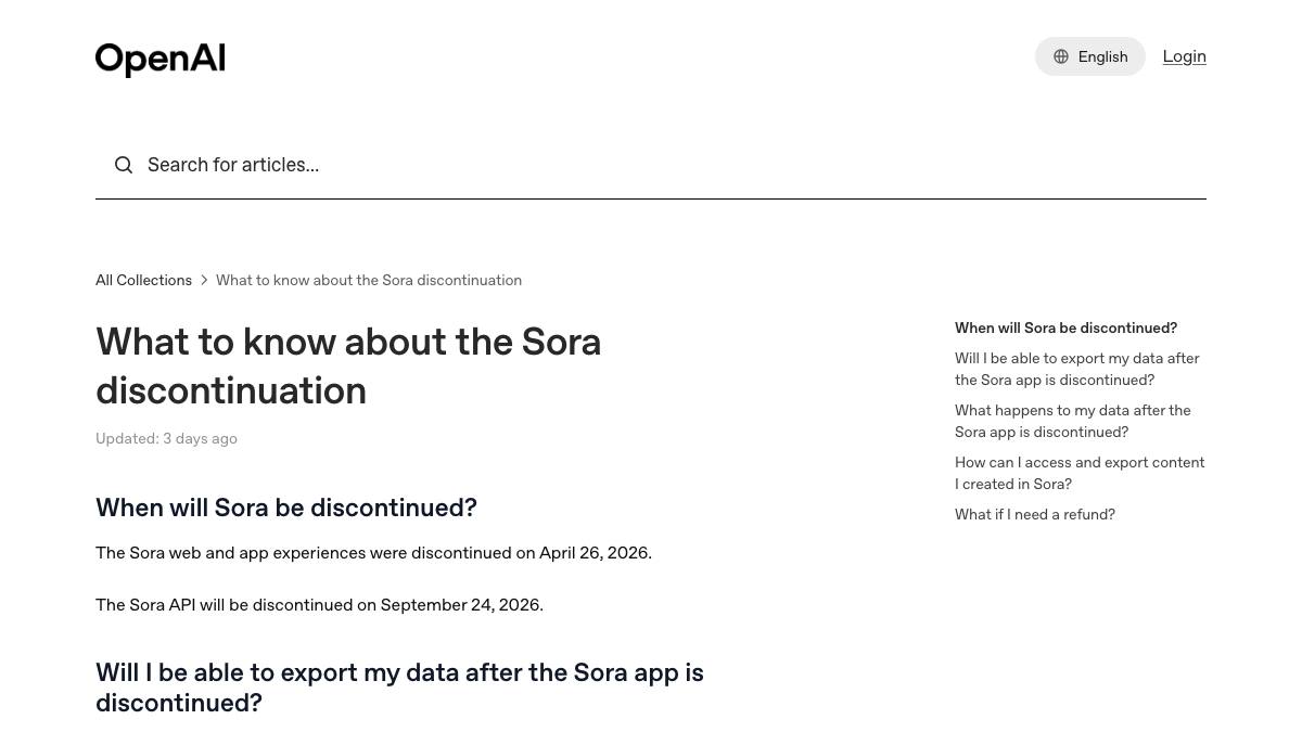 Sora screenshot