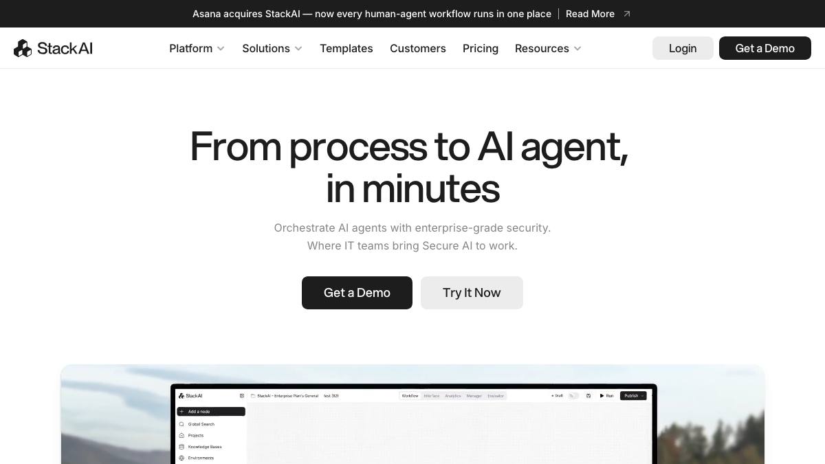 Stack AI screenshot
