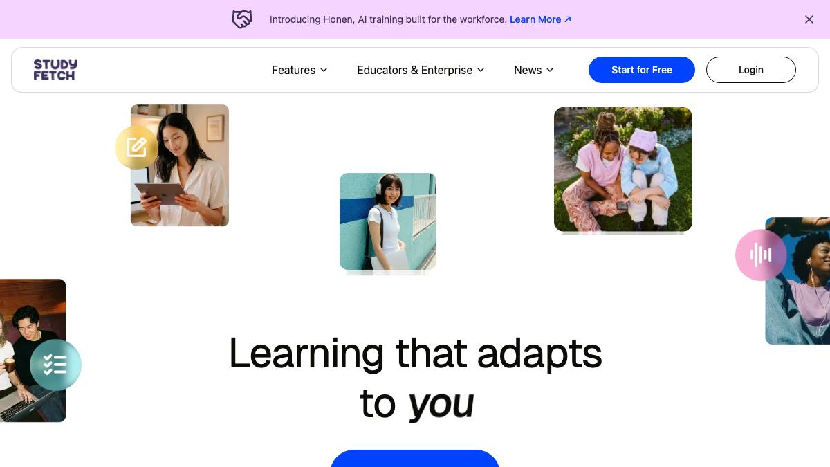 StudyFetch screenshot