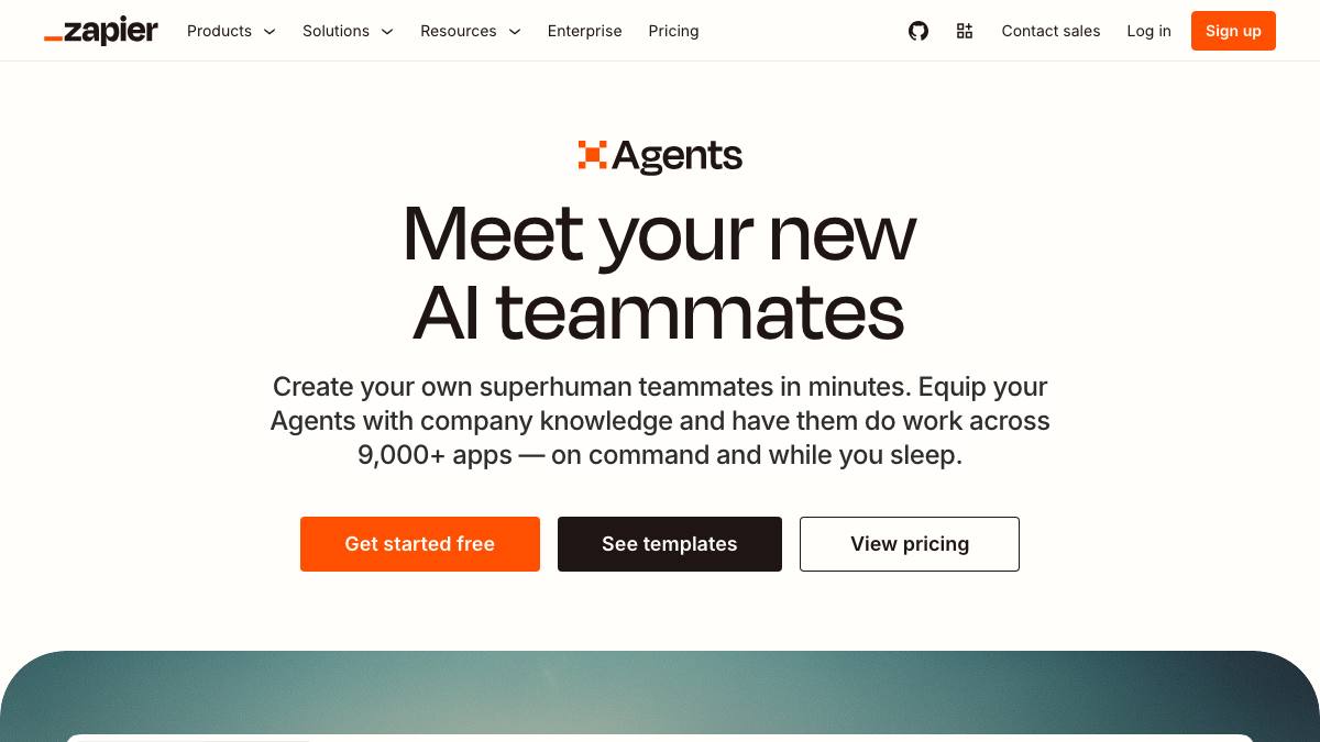 Zapier Agents screenshot